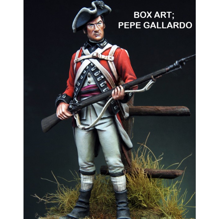 MV 126, Sargento británico, 64 Reg. Guerra de la Independencia Americana, 1776 (El kit se vende sin montar ni pintar)